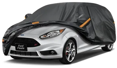 Image de Housse de protection imperméable et respirante pour Ford Fiesta (1989-2025), couleur noire
