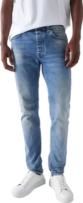 Produktbild von Salsa Jeans 21007431 Slim Fit Niedrig Geschnittene Jeans Blau 33 / 32 Herren Blau 33