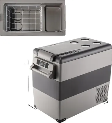 Immagine prodotto di Frigorifero portatile, raffreddamento efficiente, utilizzo versatile, 55 litri