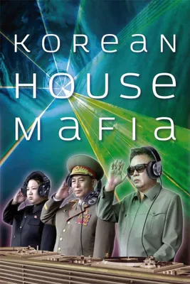 Produktbild von Korean House Mafia - Poster - Kim Jong Un Kim Jong-il + 1 Packung tesa Powerstrips® - Inhalt 20 Stück