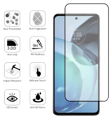 Immagine prodotto di Per Motorola Moto G72 3D Display pieno LCD H9 temperato schermo protettore di vetro nuovo