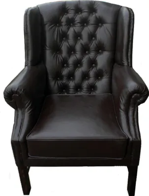 Obrázok produktu pre Chesterfield Sessel Ohrensessel Fernsehsessel Couch Relax Leder Sofa Sitzer C.15