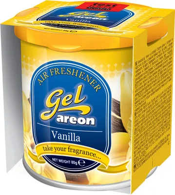 Immagine prodotto di 3x Gel Originale Areon CAN Profumo per Auto Albero Deodorante + Coperchio Vaniglia