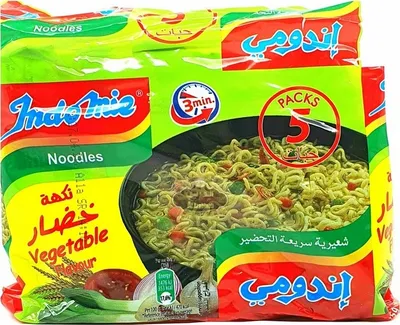 Produktbild von Instantnudelsuppe Indomie | Suppe | Gemüse | 5er Pack 375g