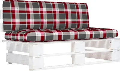 Produktbild von Möbel Outdoor-Mittelsofa Paletten Kiefernholz Imprägniert Weiß - Gartenstühle 3066505
