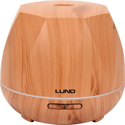 Immagine prodotto di Diffusore di aromi a ultrasuoni da 500 ml, in legno chiaro, con telecomando