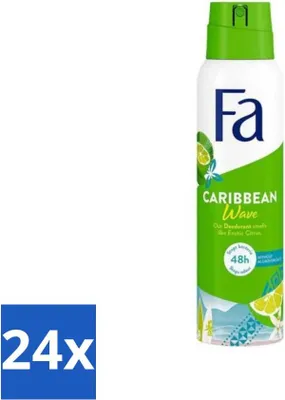 Produktbild von Fa Deodorant Spray Lime Squeeze 150 ml - Vorteilspack - 24 Stücke