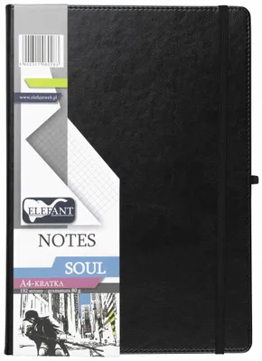 Obrázok produktu pre Notes A4 Soul kratka czarny