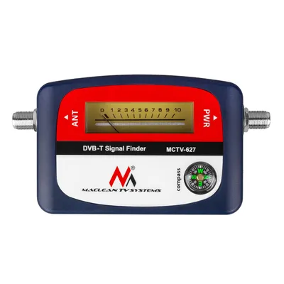 Produktbild von Maclean DVB-T TV-Messgerät Koffer Kabel 25 cm F-F MCTV-627 + 10x AA Varta Industrial Batterien