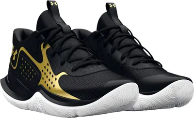 Produktbild von Under Armour UA JET 23 Basketballschuhe Unisex 3026634 001 schwarz/gold, Schuhgröße:47 EU