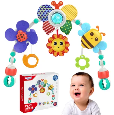 Produktbild von WOOPIE BABY Bogen mit Anhänger für Kinderbett, Kinderwagen und Autositz