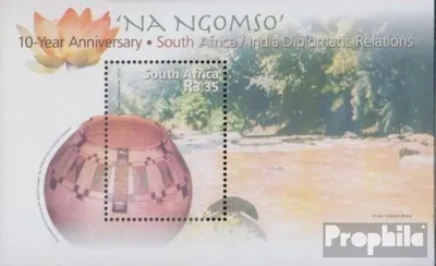 Produktbild von Briefmarken Südafrika 2003 Mi Block99 (kompl.Ausg.) gestempelt Diplomatische Beziehung