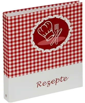 Produktbild von PAGNA Kochrezepte-Ringbuch, Motiv: "Kochmütze", DIN A5