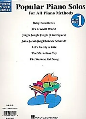 Image de Popular Piano Solos - Level 1