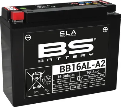 Obrázok produktu pre BS BATTERY SLA bezúdržbová batéria aktivovaná v továrni - BB16AL-A2