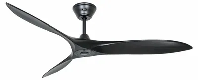 Immagine prodotto di Ventilatore da soffitto a risparmio energetico con telecomando Eco Airscrew 152 cm Nero