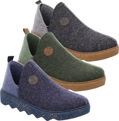 Produktbild von Rohde Damen Pantoffel Hausschuh Wellensohle Foggia 6129, Größe:39 EU, Farbe:Blau