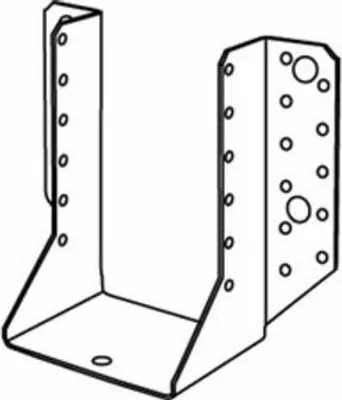 Produktbild von ART 81501 Balkenschuh Stahl Typ A 100 x 140 sendzimirverzinkt FS 25 Stk
