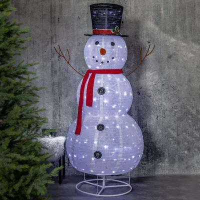Zdjęcie produktu dla Figura ogrodowa bałwanek Led TECIDY 180 cm