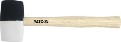 Zdjęcie produktu dla Yato YT-4601, Pobijak, Guma, Drewno, Czarny, Biały, 340 g, 365 g