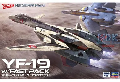 Imagen del producto de Hasegawa 65888 - 1/48 YF-19 Macross Plus - Nuevo
