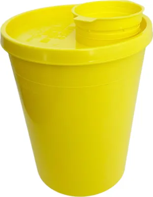 Produktbild von Kanülen-Box Abwurfbehälter 2,0 Liter, gelb