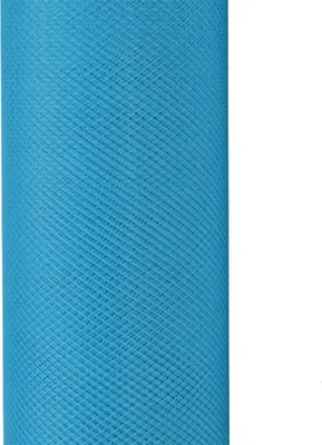 Produktbild von 9m Rolle Tüll 30cm, Farbauswahl:dunkel türkis 340D