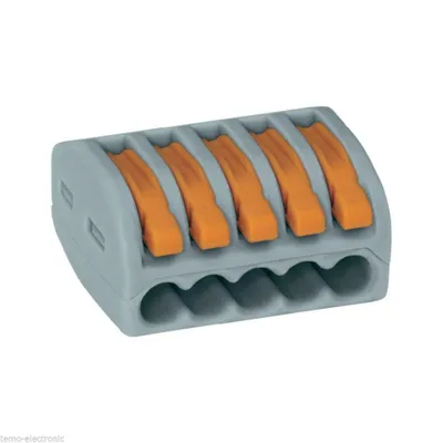 Productafbeelding van Aansluitklem 222-415, Wago, artikelnummer 4044918464956