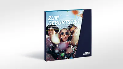 Produktbild von Jochen Schweizer Geschenkbox Zum Geburtstag für Zwei; Erlebnis verschenken oder selbst erleben;
