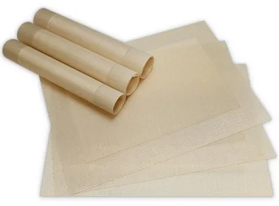 Produktbild von Tischsets BORDA 6er Set Champagner als Tischuntersetzer