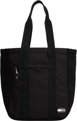 Produktbild von TOMMY JEANS Herren Tote Bag Tasche Daily Tech mit Reißverschluss, Schwarz (Black