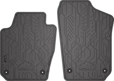 Produktbild von Fußmatten Gummimatten Automatten für Seat Ibiza IV 2008-2017 Gummi Schwarz 2tlg