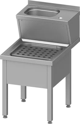 Obrázok produktu pre Kombinované umývadlo na umývanie rúk, s podstavcom, 500x600x850 mm