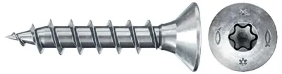 Zdjęcie produktu dla Fischer PowerFast II 3.0x16 z łbem stożkowym z pełnym gwintem TX 500 sztuk, 670004
