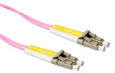Zdjęcie produktu dla ACT 45-metrowy kabel światłowodowy LSZH wielomodowy 50/125 OM4 duplex ze złączami LC (RL9745)