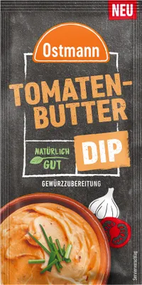 Image de Ostmann Dip Beurre de tomate préparation d'épices légèrement piquante paquet 10g