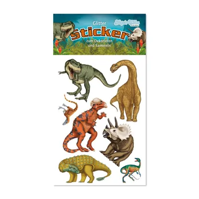 Produktbild von TapirElla Glitter Sticker Dinos