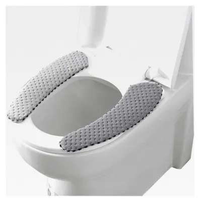 Produktbild von Waschbare WC-Sitzbezüge aus Plüsch mit elektrostatischer Absorption