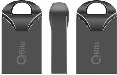 Produktbild von MD USB2.0 M4 USB FlashDrive Alu - Speicherkapazität: 16 GB - Farbe: Schwarz