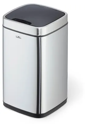 Produktbild von DURABLE Sensor Abfalleimer NO TOUCH 12l metallic silber