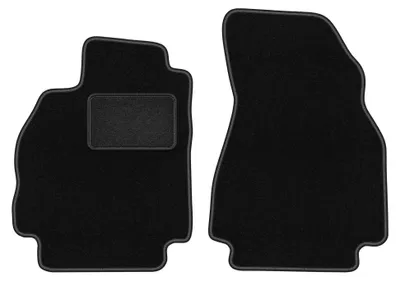 Immagine prodotto di Tappetini anteriori in moquette per Renault Megane II 2002-2008 (station wagon) – 2 pezzi, neri, su misura – Wielganizator LUX