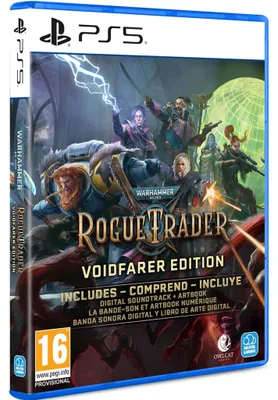 Produktbild von Silver Lining Interactive Warhammer 40,000: Rogue Trader - Voidfarer Edition, PlayStation 5, RP (Rating Pending), Physische Medien