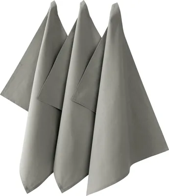 Produktbild von REDBEST Geschirrtuch Seattle" 3er-Pack grau 50x70 cm"