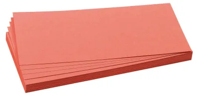Produktbild von Franken UMZ 1020 07, Rechteck, Rot, Papier, 95 mm, 205 mm, 500 Blätter