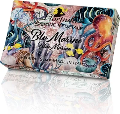 Produktbild von Florinda Pflanzenseife Blu Marino : 50 g Größe: 50 g
