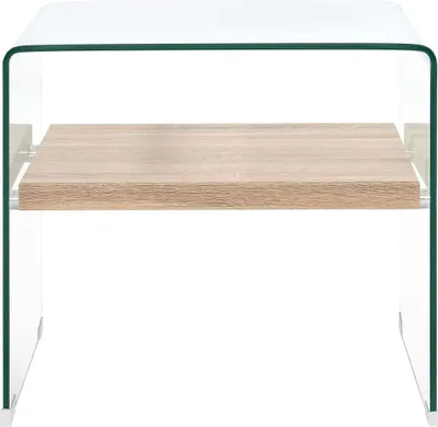 Obrázek produktu pro konferenční stolek vidaXL Transparent 50×50×45 cm Tvrzené sklo