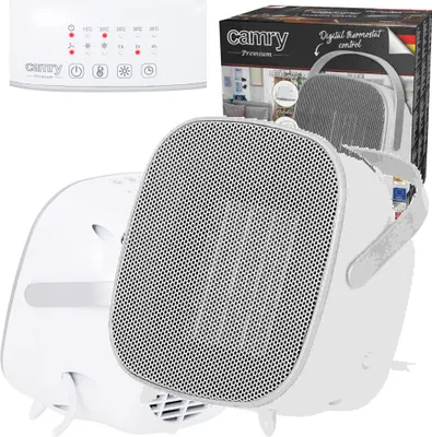 Produktbild von Camry | Heater | CR 7732 | Ceramic | 1500 W | Number of power levels 2 | Suitable for rooms up to 15 m² | White | N/A