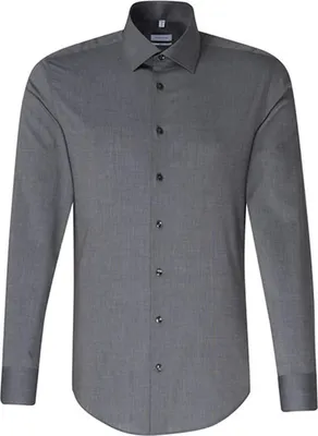 Image de Seidensticker Chemise Homme Slim Fit Manches Longues