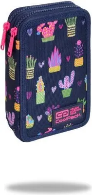 Produktbild von Doppel-Bleistiftkoffer mit Ausrüstung - Kaktus-Jumper 2 CoolPack