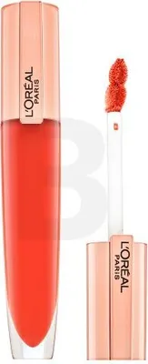 Produktbild von L’Oréal Paris Brilliant Signature Plump-in-Gloss, Koralle, Inflate, Färbung, Aufpolsterung, Volumengebend, Frauen, Glanz, Hyaluronsäure